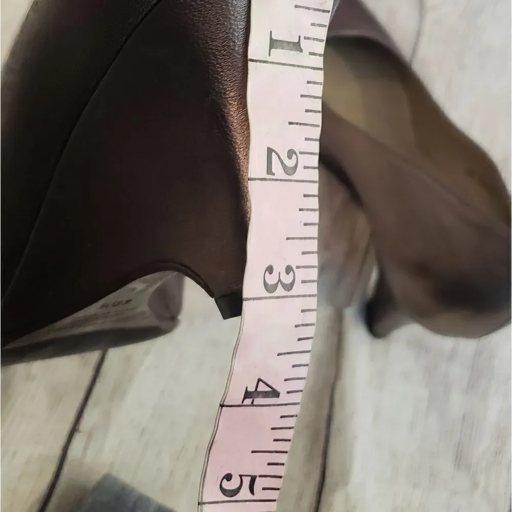 BrunoMagli Metallic Wedges